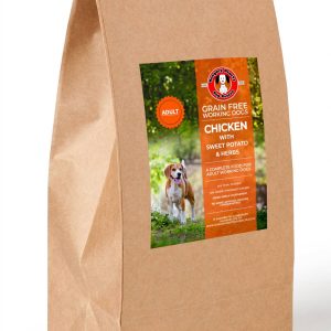 Adult Working Dog Chicken with Sweet Potato & Herbs - 15 kg