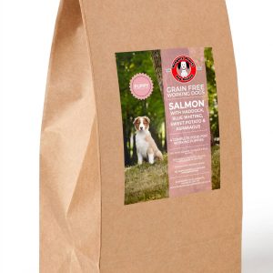Puppy Working Dog Salmon, Haddock & Blue Whiting, Sweet Potato & Asparagus - 15 kg