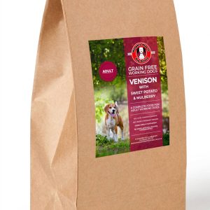 Adult Working Dog Venison with Sweet Potato & Mulberry - 15 kg